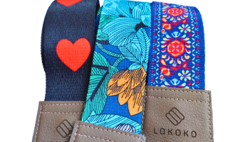 Bavlněný popruh na fotoaparát - Živější barvy a látka, která pohladí