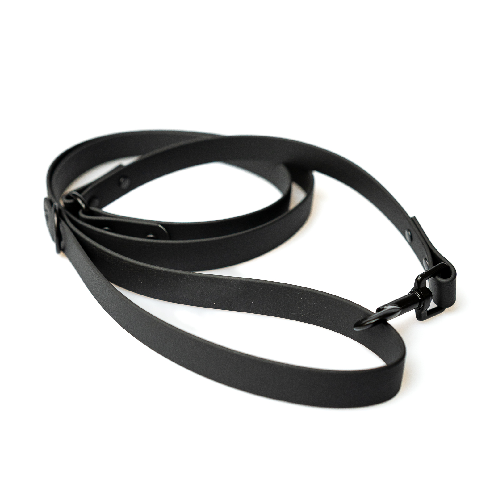 Obojek a vodítko pro psy Black
