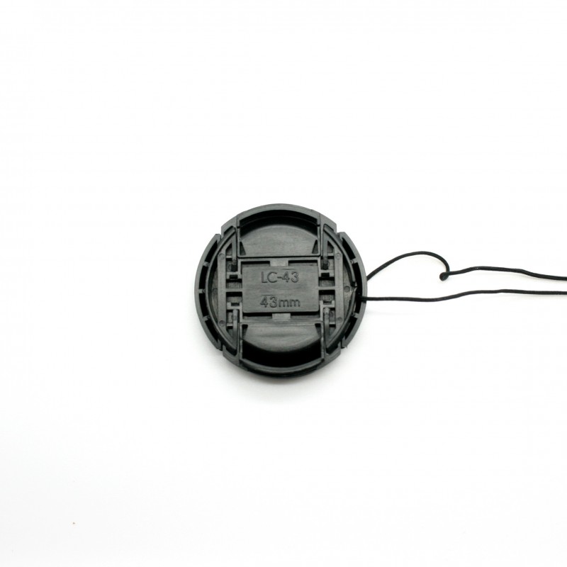 Výprodej! Krytka objektivu 43 mm na šňůrce