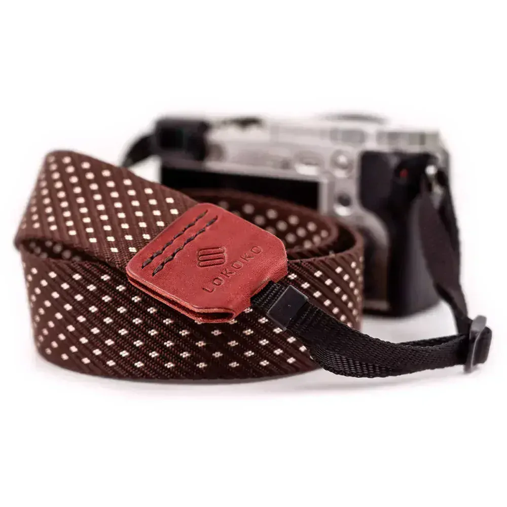 Popruh na fotoaparát - Harlow Brown