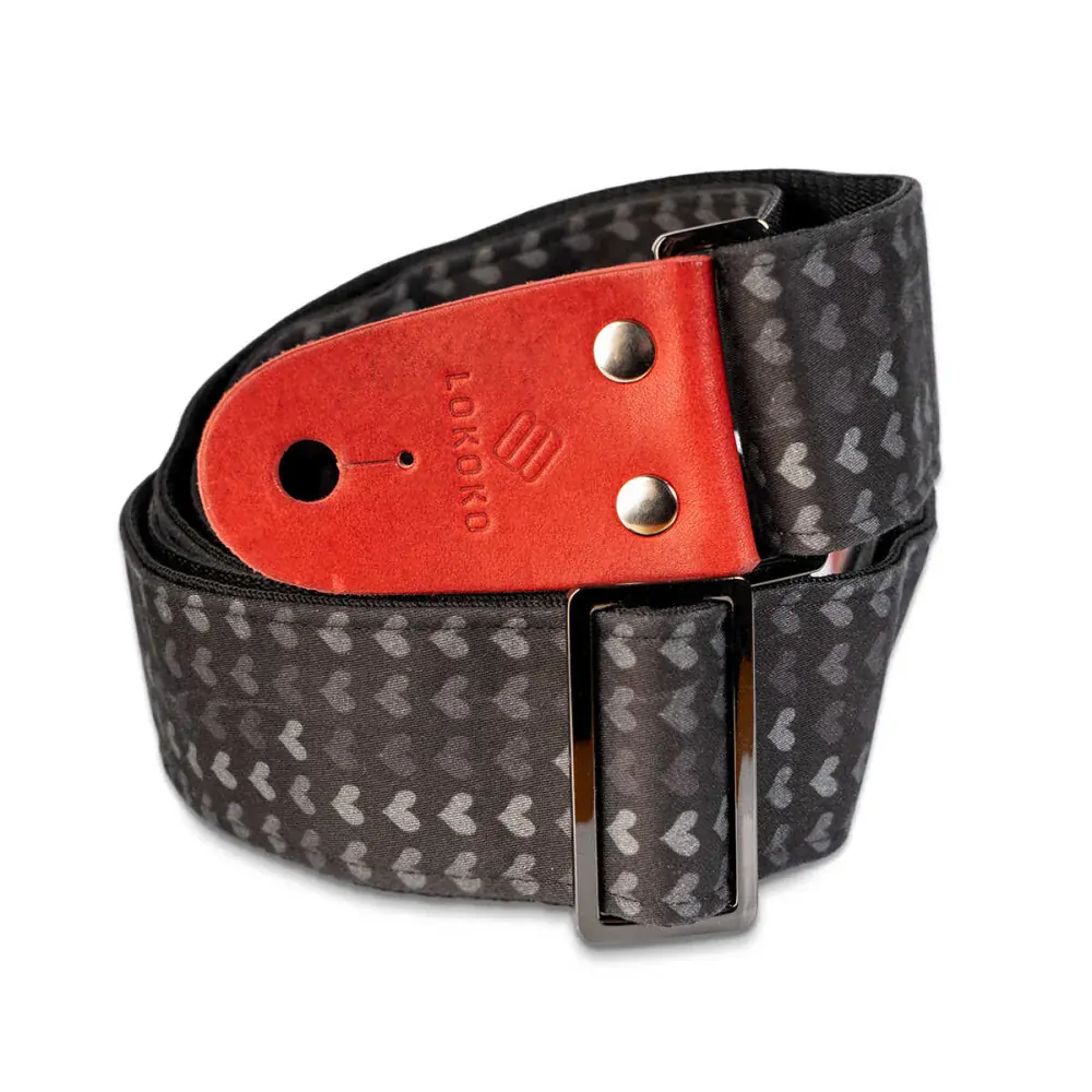 Český popruh na kytaru - Dark hearts