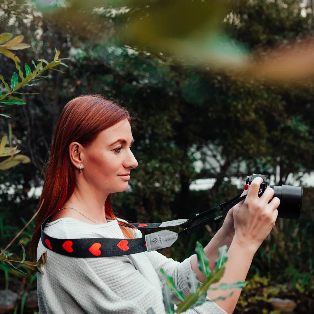 Popruh na fotoaparát - Amore