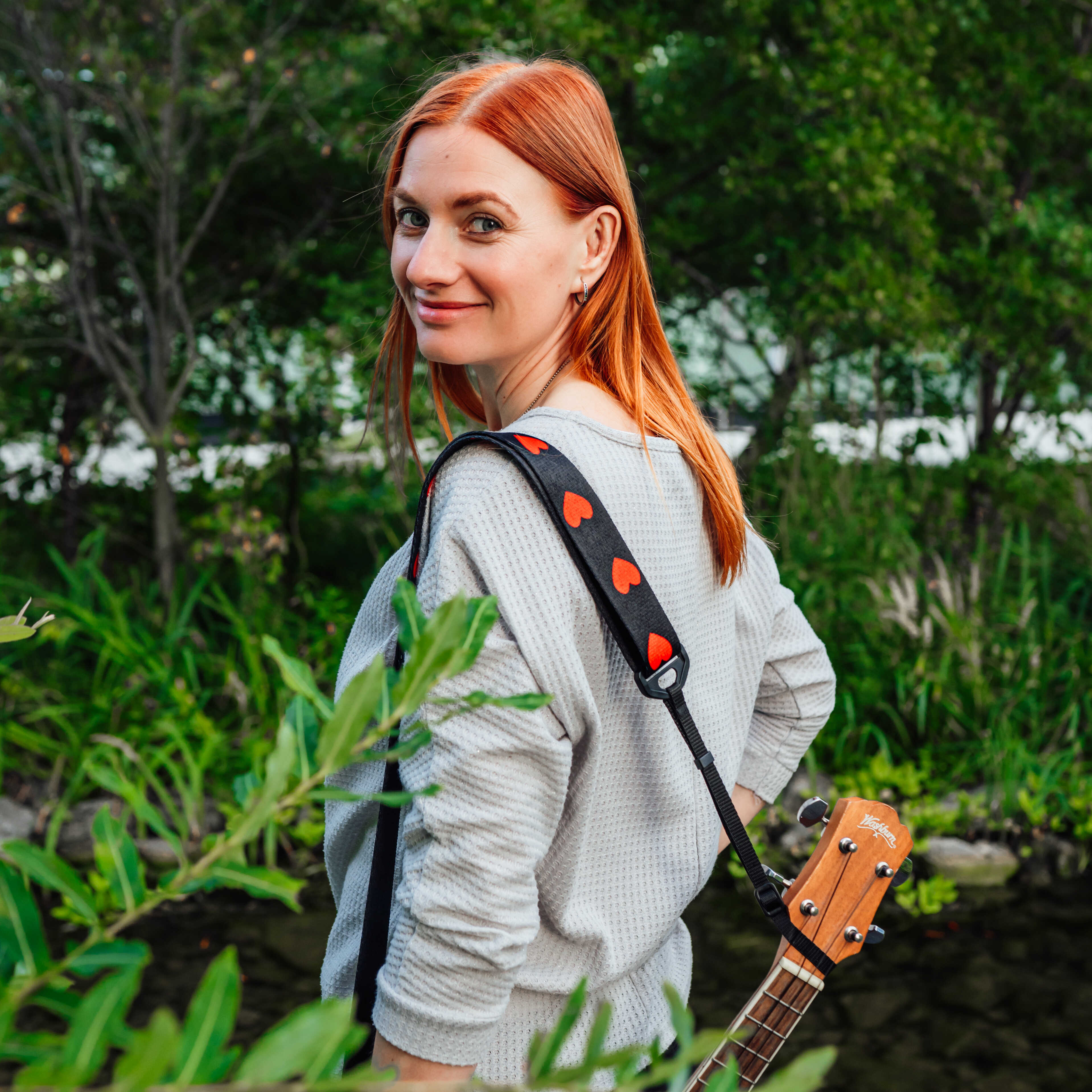 Popruh na ukulele - Amore