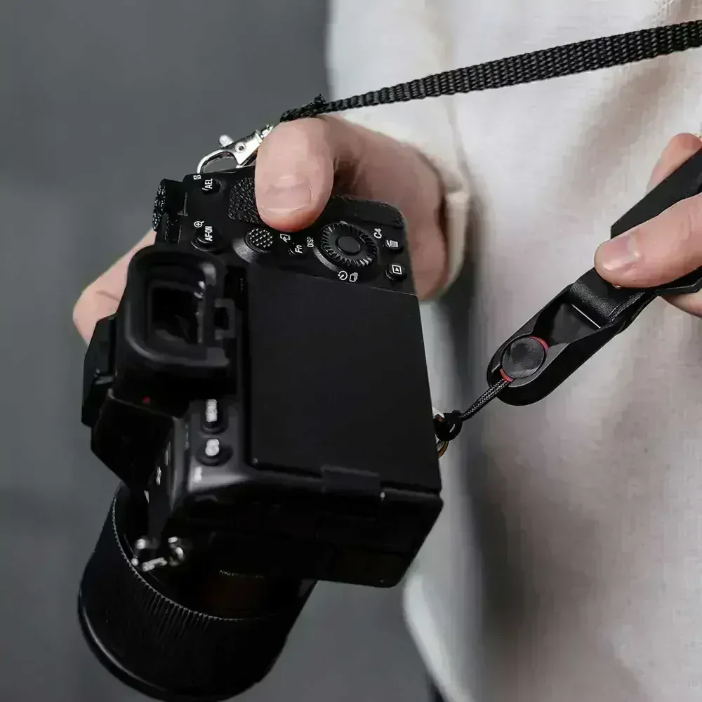 Kožený popruh na dva fotoaparáty RK